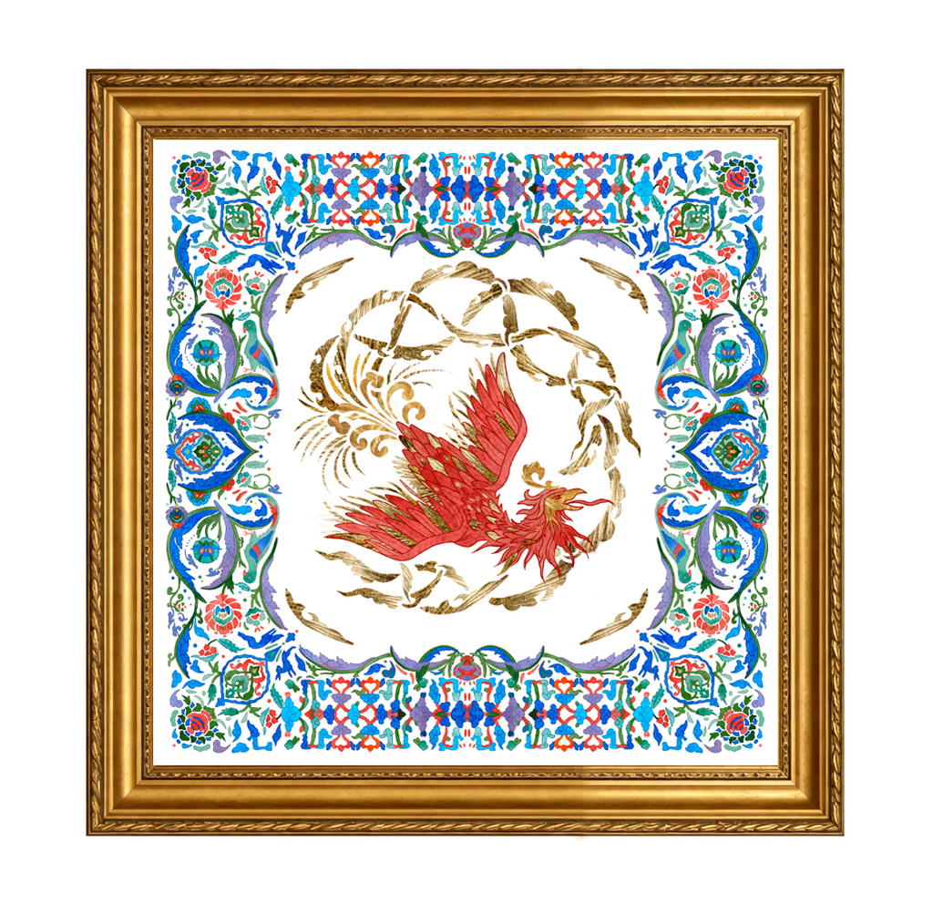 Simurgh at dawn All-over print T-Shirt
